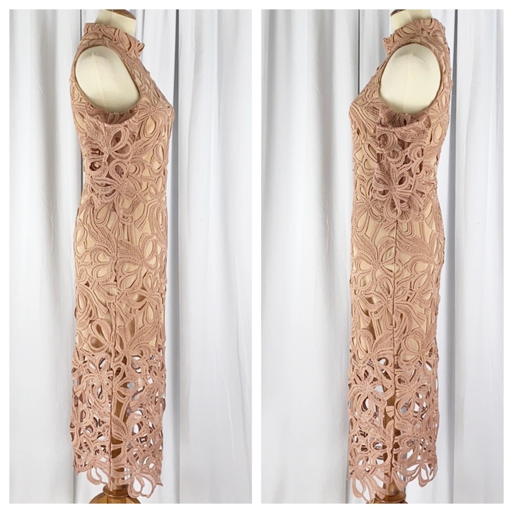 REVOLVE ELLIATT Sight Dress Overlay Bow Lace - Picture 6 of 8